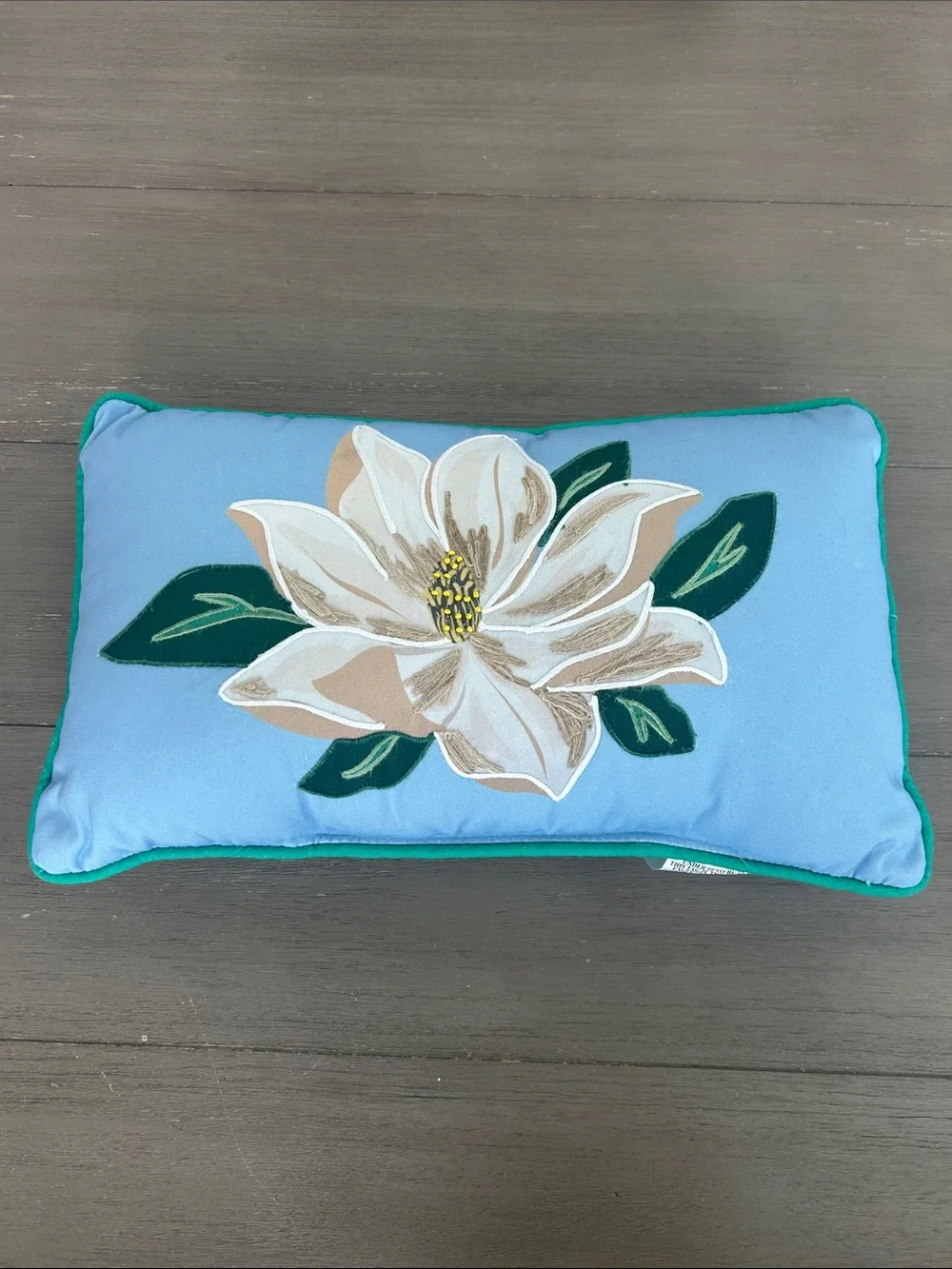 Draper James Magnolia Gingham Reversible Pillow